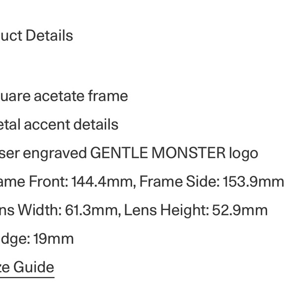 Gentle Monster sunglasses - Picture 3 of 10